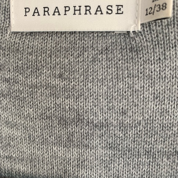 Paraphrase Long Wool Blend Sweater Sz M (12/38) - Picture 8 of 8